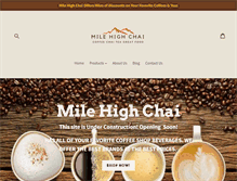 Tablet Screenshot of milehighchai.com